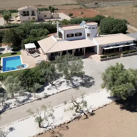 Traumhafte Finca Am Es Trenc Ses Covetes Exterior foto